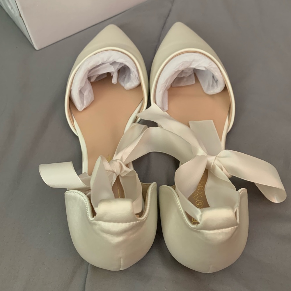 Size 10 Bridal Flats